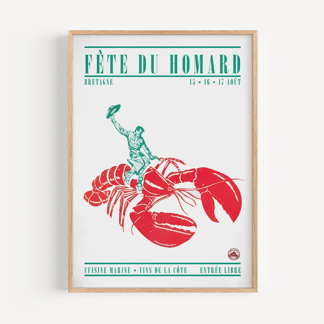 French Lobster Festival Poster