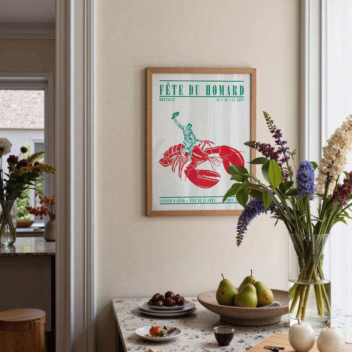 French Lobster Festival Poster