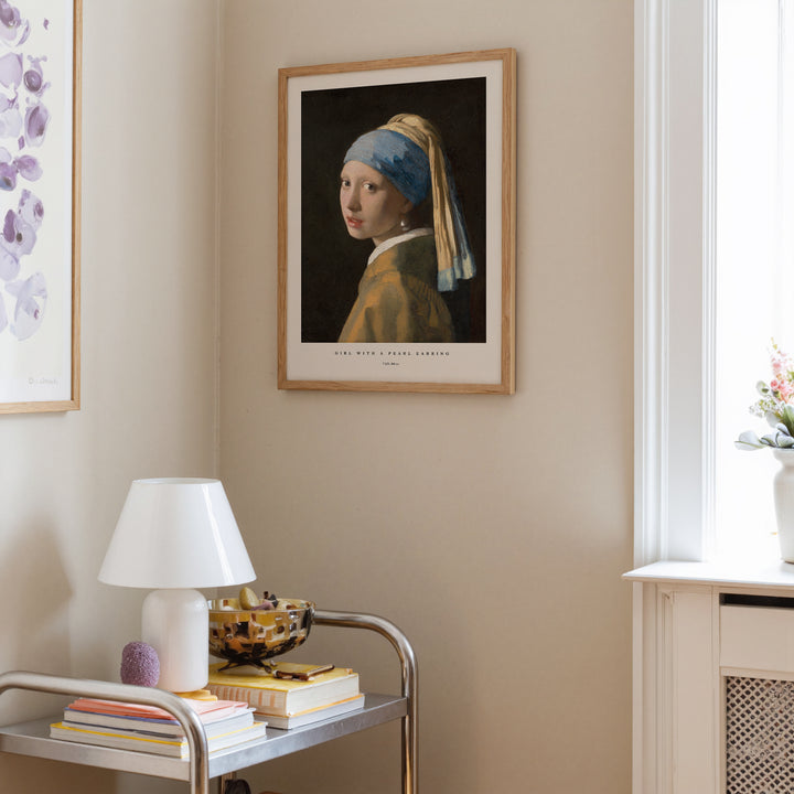 Girl with a Pearl Earring by Johannes Vermeer Poster