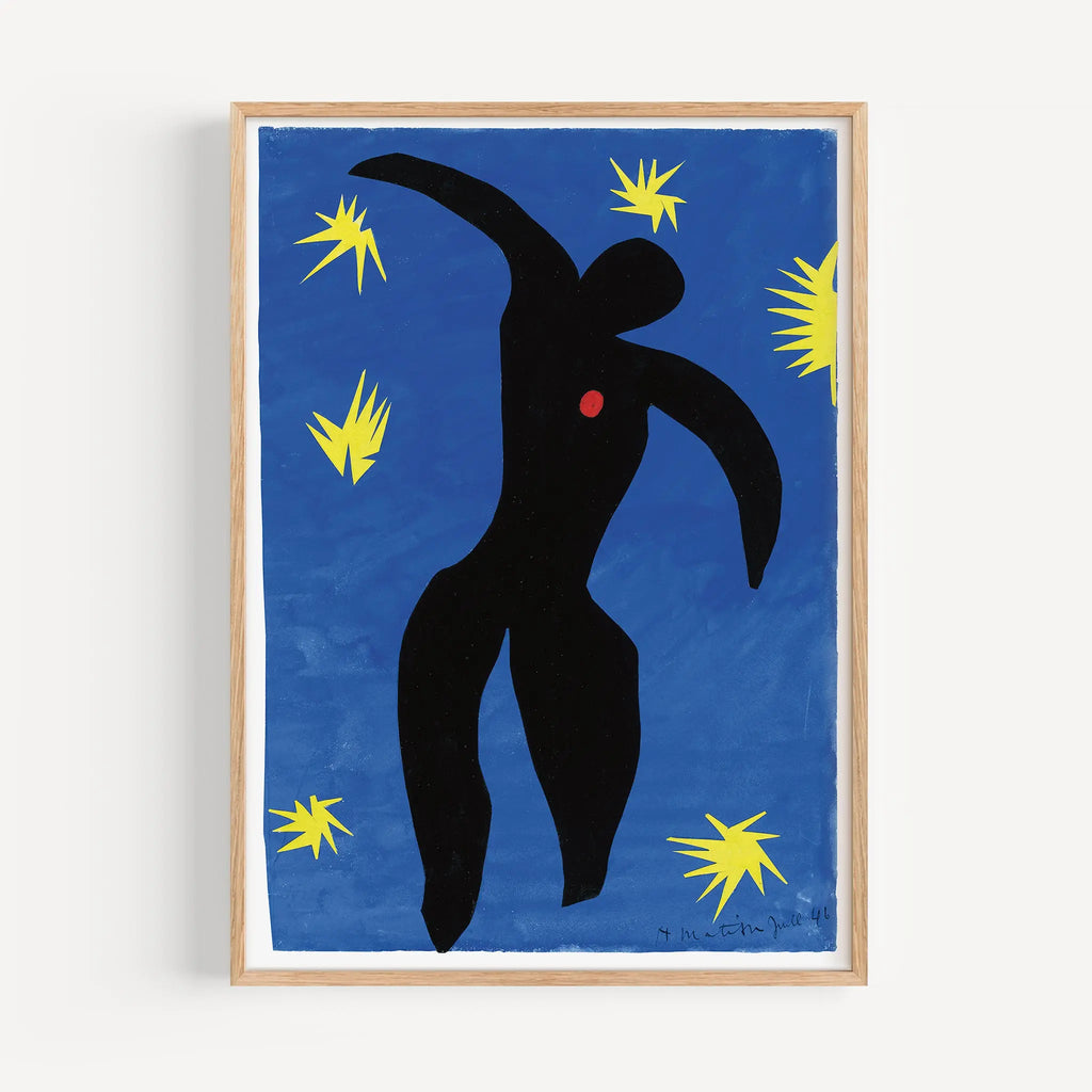 Henri Matisse　Icarus　ポスター Icarus by Henri Matisse Poster – Poster Room