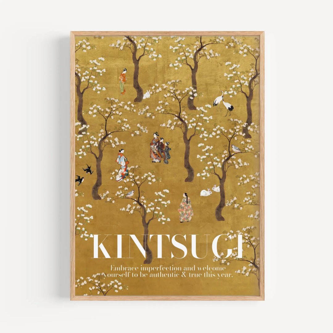 Kintsugi Tree Image Kintsugi Poster – Poster Room