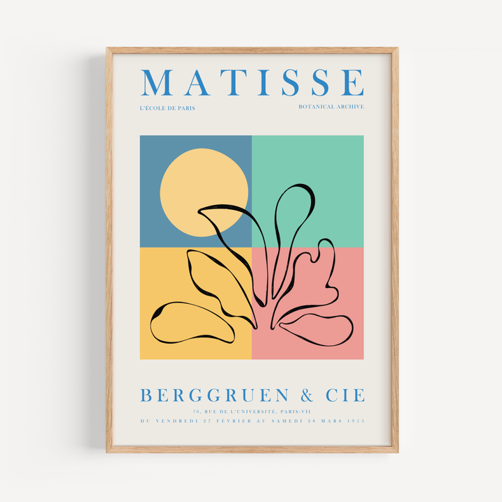 Colorful Matisse Poster