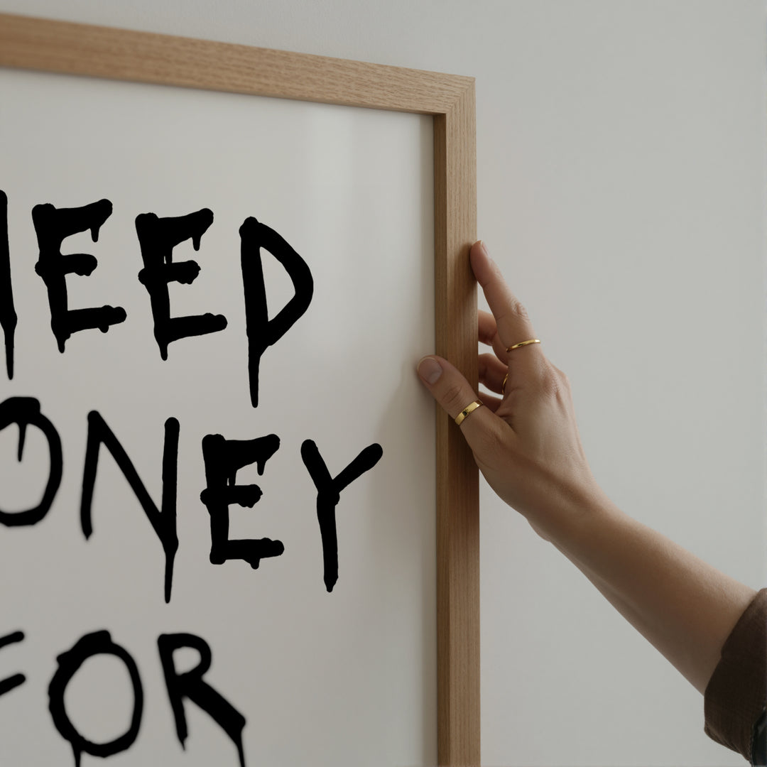 Need Money For Porsche Poster