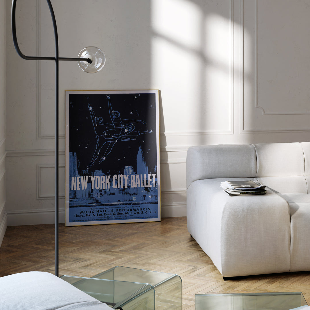 New York City Ballet Poster