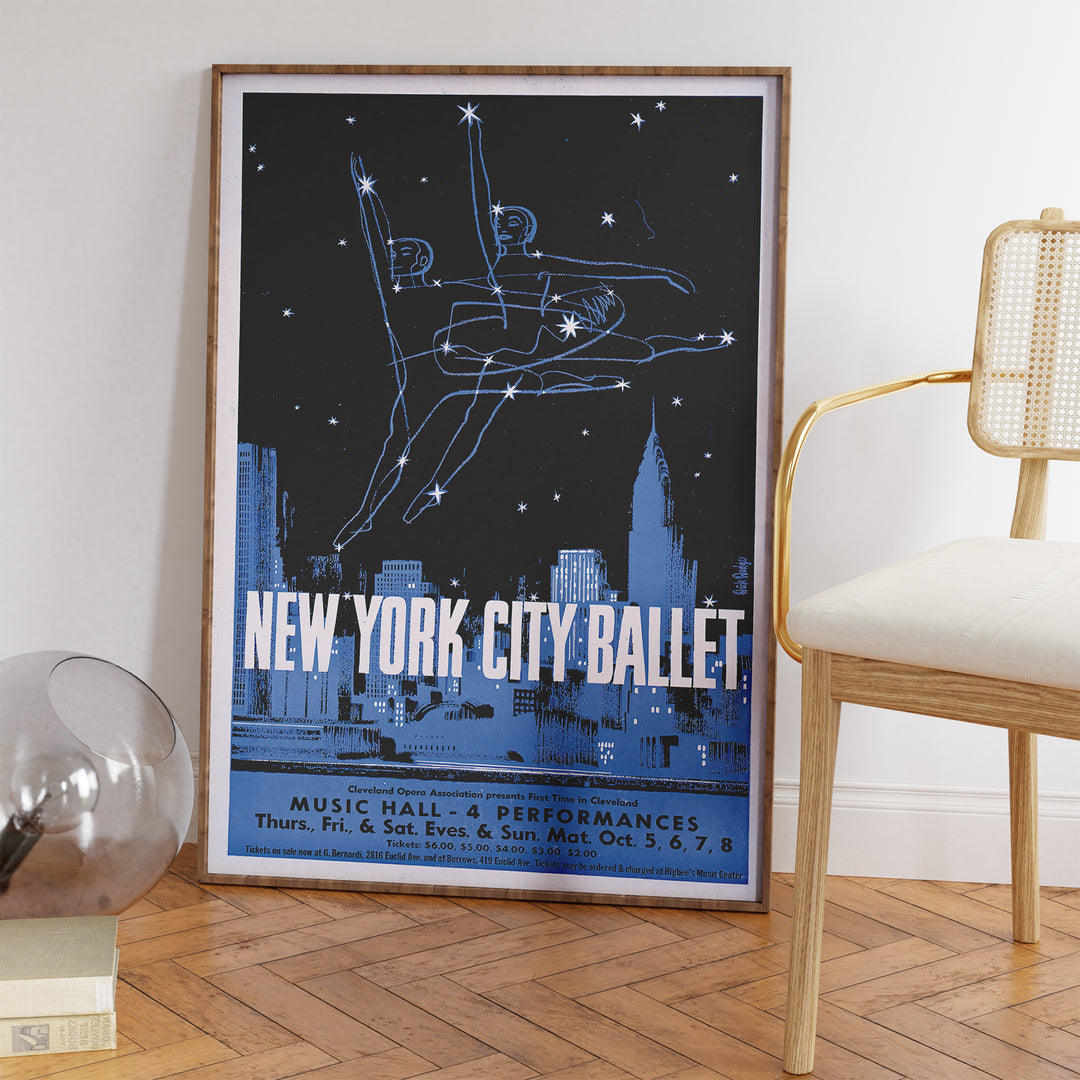New York City Ballet Poster