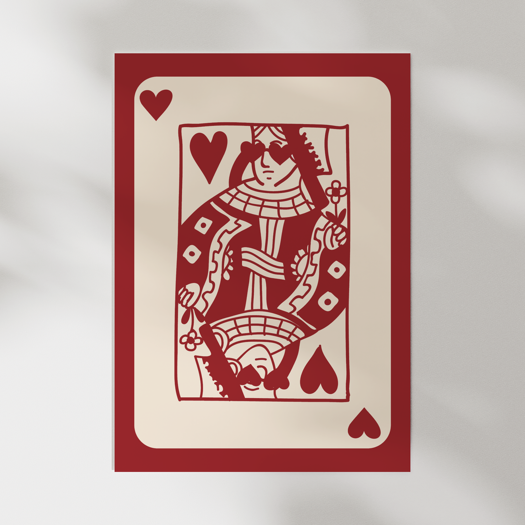 Queen of Hearts Poster