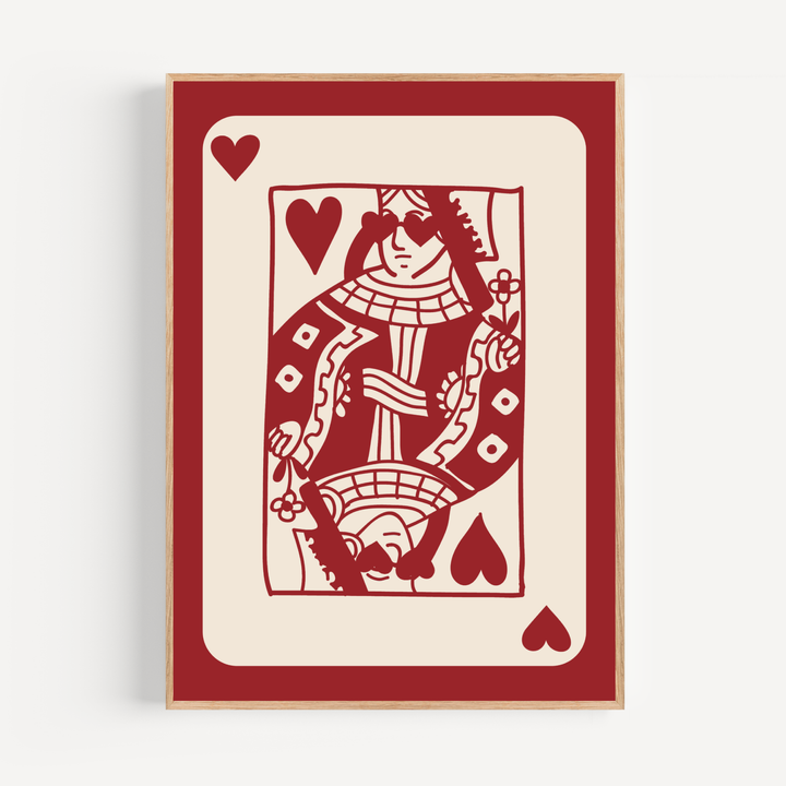 Queen of Hearts Poster