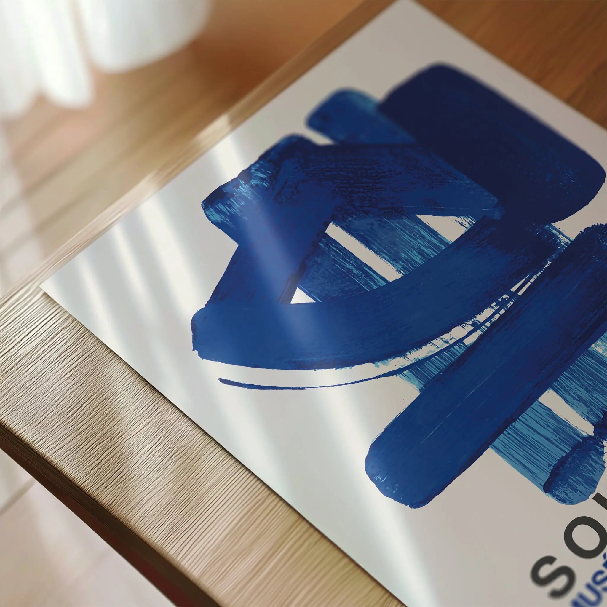 Soulages Exhibition Poster – Poster Room