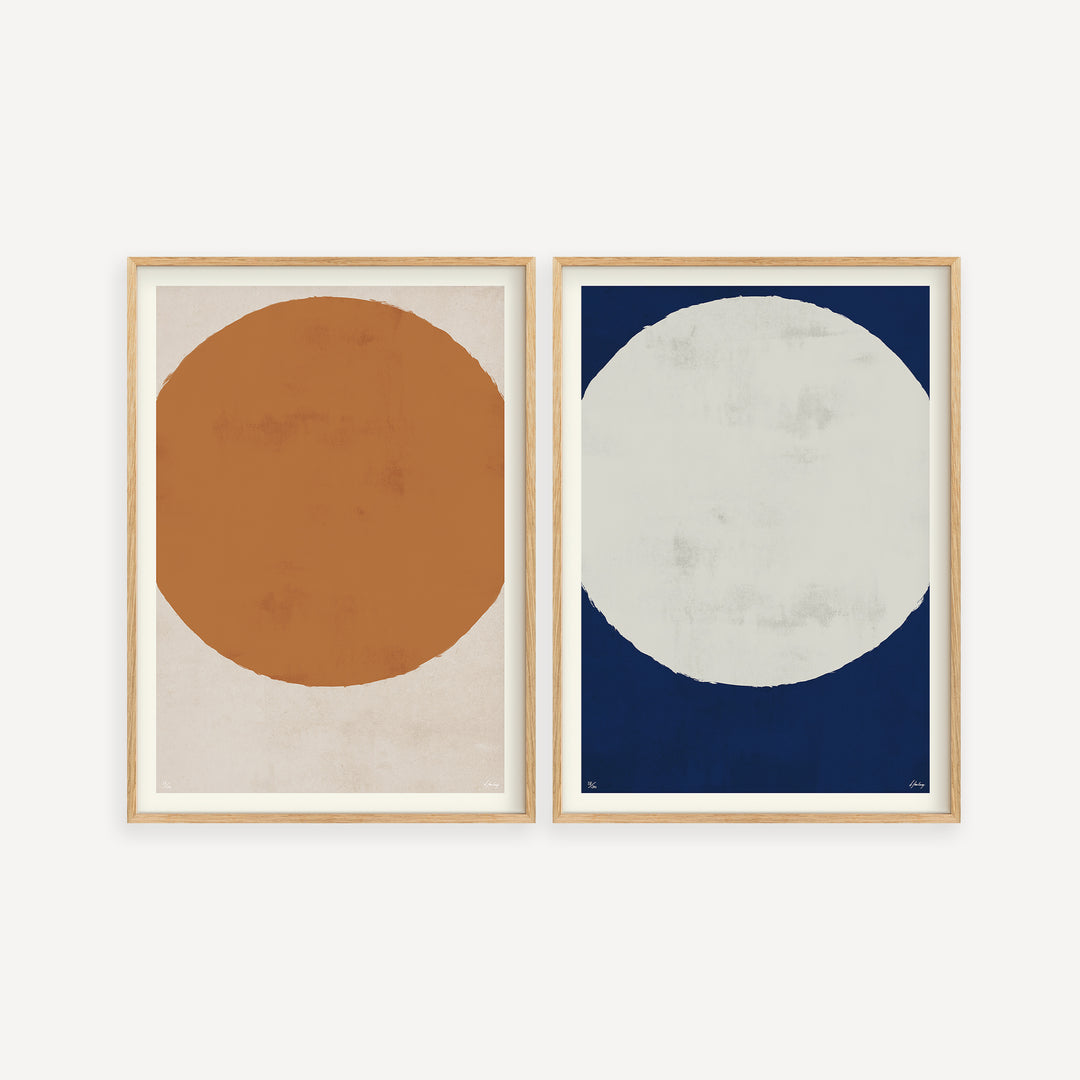 Sun and Moon Poster Set