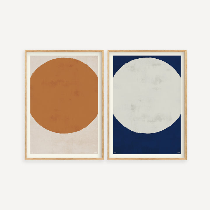 Sun and Moon Poster Set