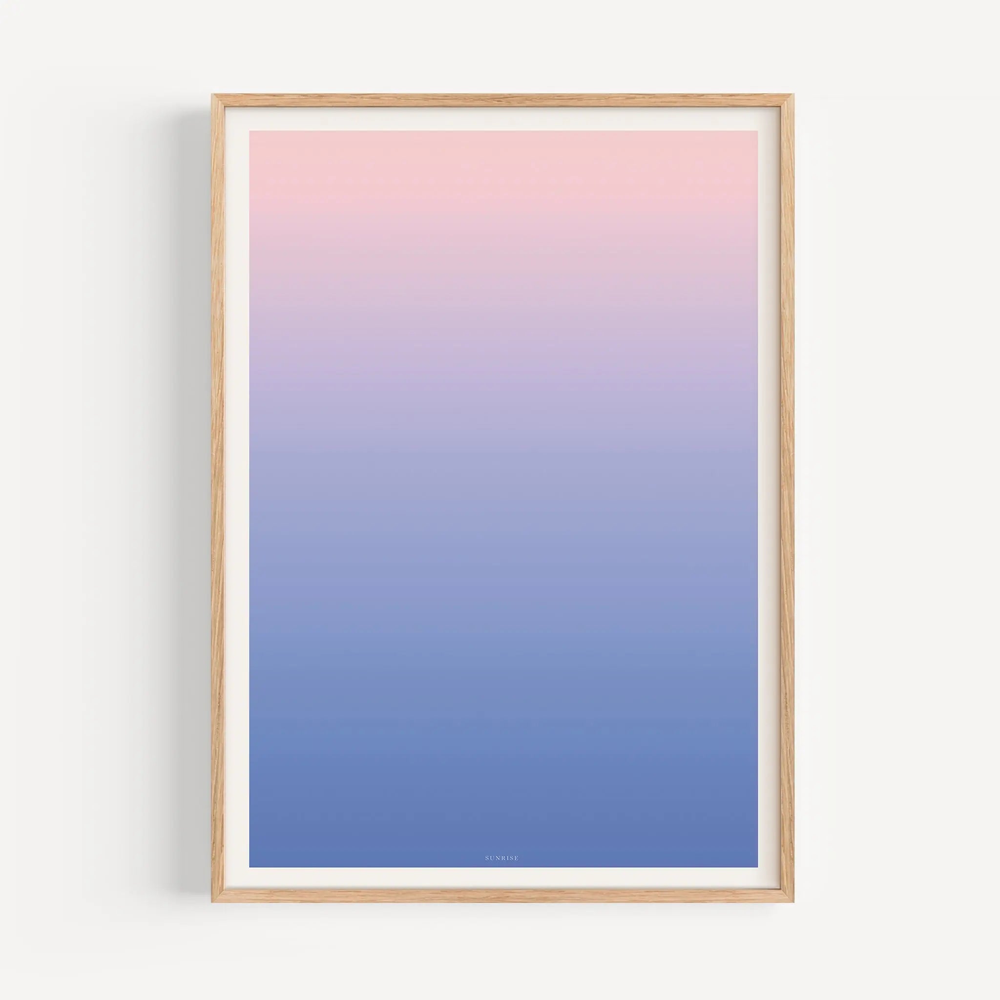 Sunrise Gradient Poster – Poster Room