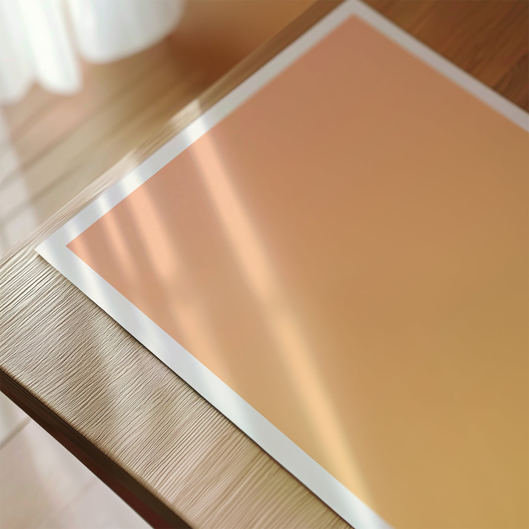 Sunset Gradient Poster