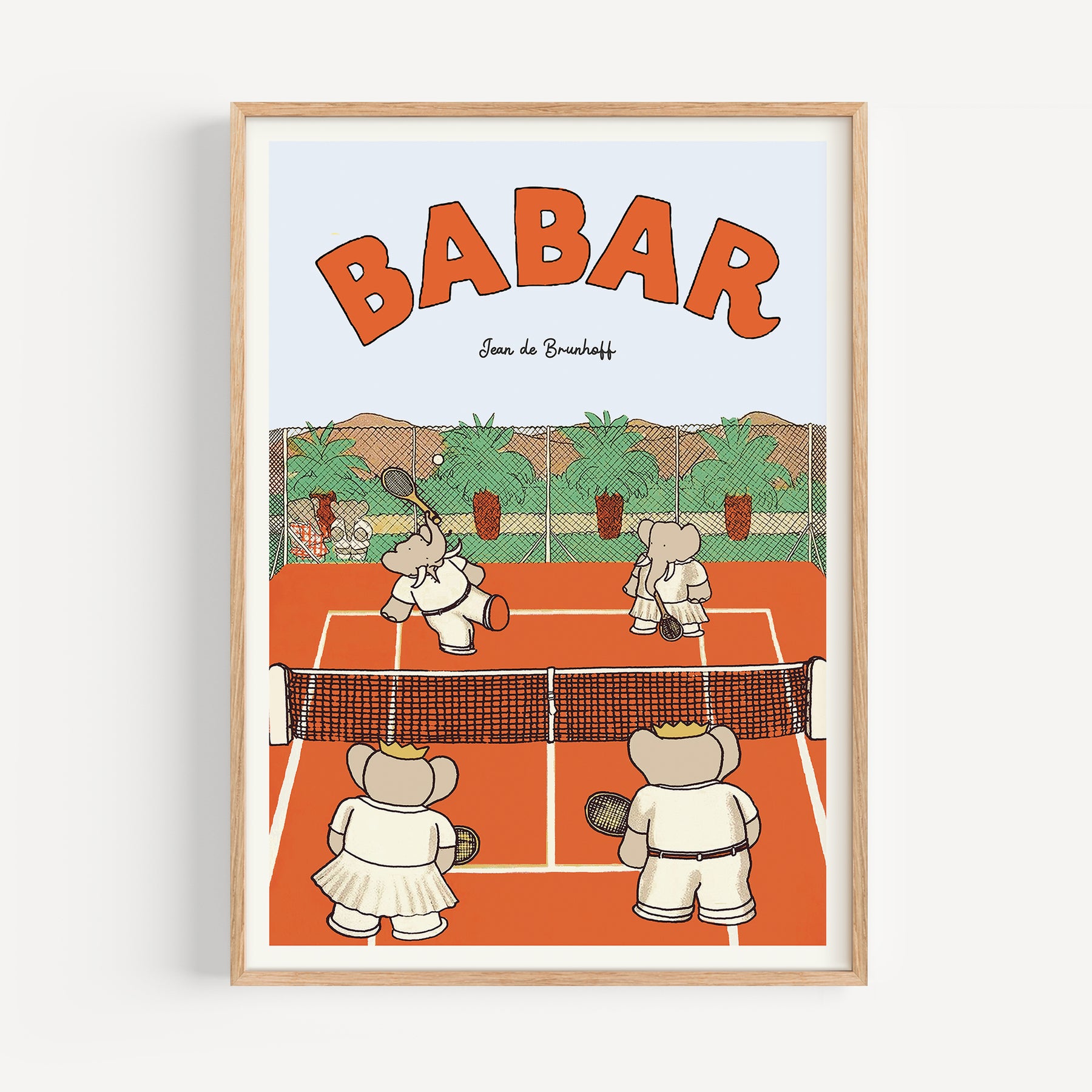 Tennis Babar Poster – Poster Room