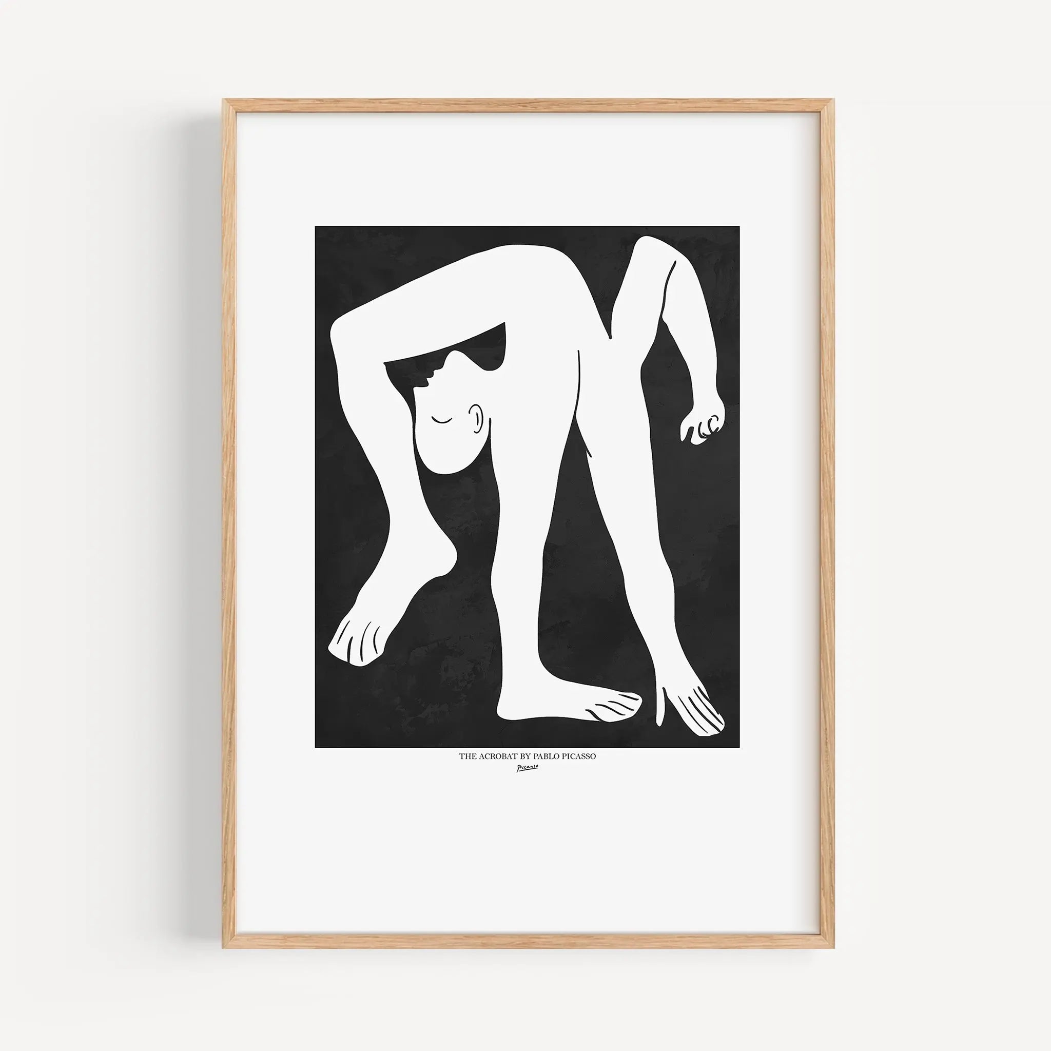 ピカソ「Peddler L'acrobate The Acrobat」ポスター The Acrobat by Pablo Picasso Poster – Poster Room