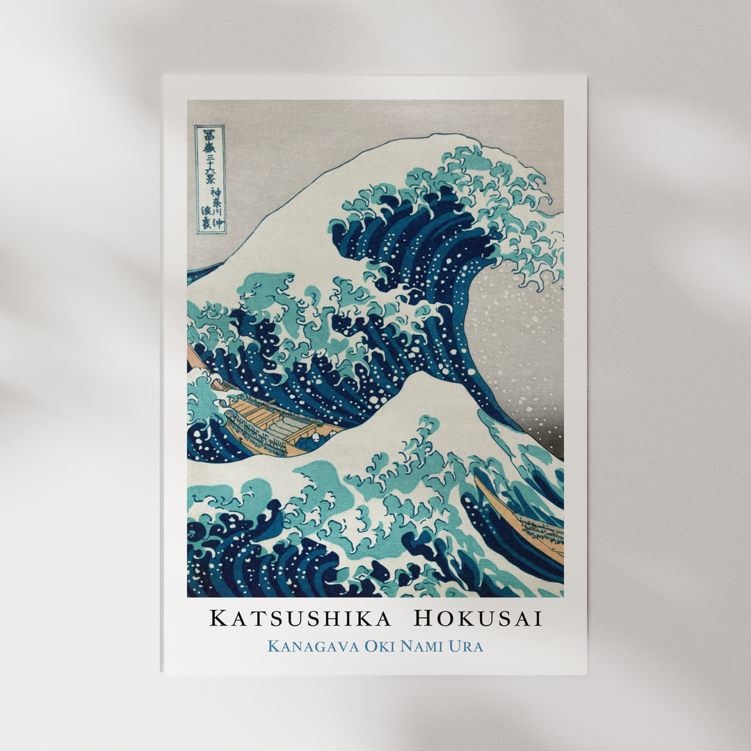 The Great Wave Vintage Poster