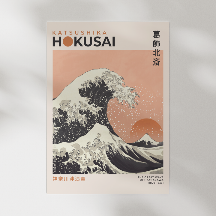 The Great Wave Poster