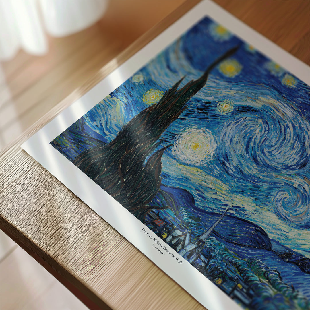 The Starry Night by Vincent van Gogh Poster