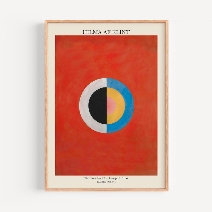 The Swan No.17 by Hilma af Klint Poster