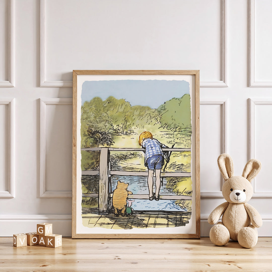 Vintage Winnie the Pooh Poster No.1