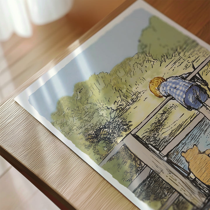 Vintage Winnie the Pooh Poster No.1