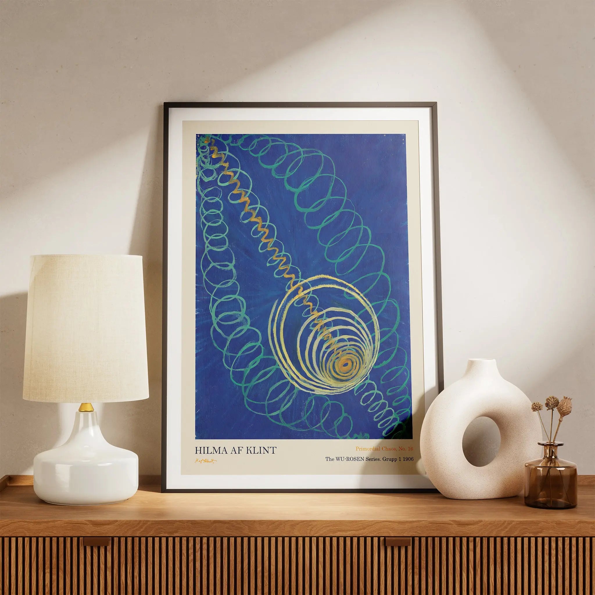絵画 FOCUSPRIME 10 Primordial Chaos No.16 by Hilma af Klint Poster – Poster Room